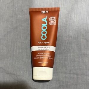 COOLA Sunless Tan Firming Lotion - Copper Brown & Cream Tube